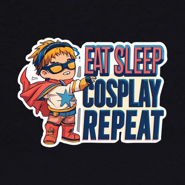 Cosplay, Eat, Repeat by yourfavdraw